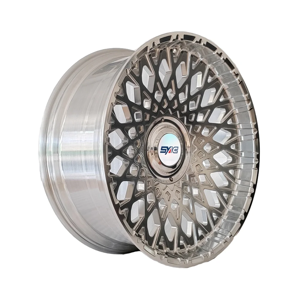 PRIVATE CUSTOM 6061 Forged Wheels 24 Inch Polished Car Rims PCD8x165.1mm High Quality Passenger Car Wheel Rims Factory Price