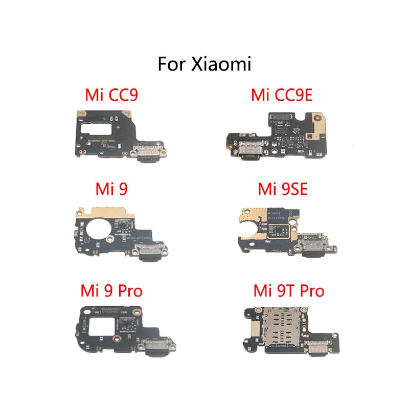 USB Charge Dock Port Socket Jack Connector Flex Cable For Xiaomi Mi CC9 CC9E 9 Pro 9T 9SE Charging Board Module