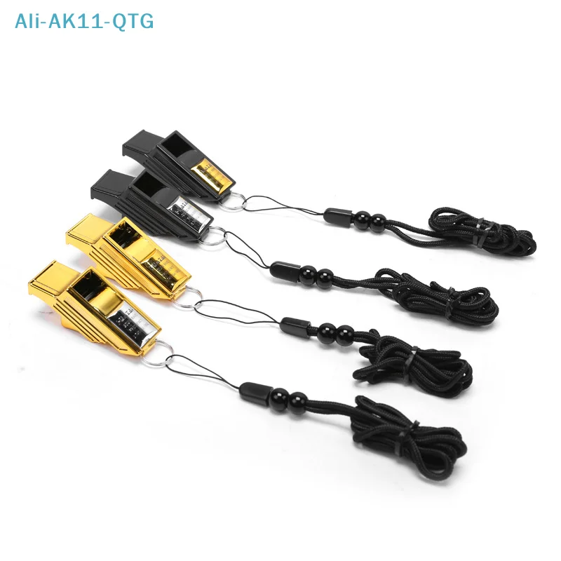 

Hot! Professional Soccer Referee Whistles Big Sound Gold Silver Football Whistles Seedless Plastic Emergency Basketball Whistle