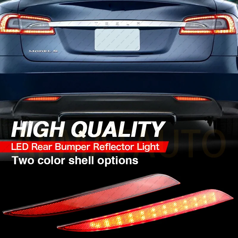 

Светодиодный отражатель заднего бампера, стоп-сигналы для Tesla Model S 2012-UP OEM # :6007705-00-B/6007706-00-B/6007705-00-C/6007706-00-C