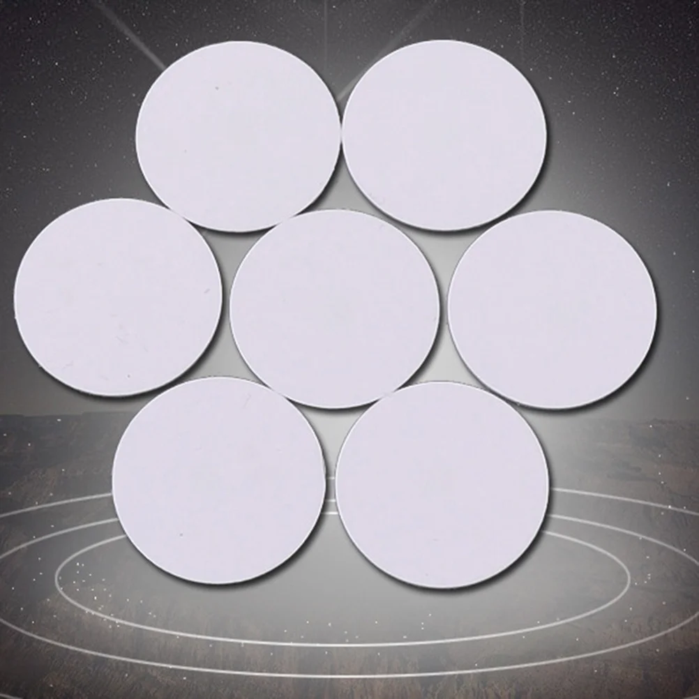 20pcs Ntag215 Nfc Tag Sticker Blank Round White 25Mm For Smart Door Lock Attendance Tracking Automation Craft