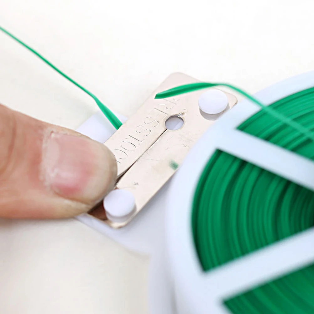 

2pcs Gardening Cable Ties Indoor Reusable Tomato Plastic Coated Iron Strong Flexible Securing Cords Tying Plants