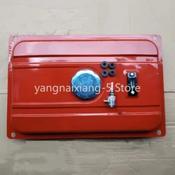 1set Red 2KW 3KW Generator Fuel Tank Fuel Tank Assembly 168F Gasoline Tank with Cover and A Full Set of Unit Accessories