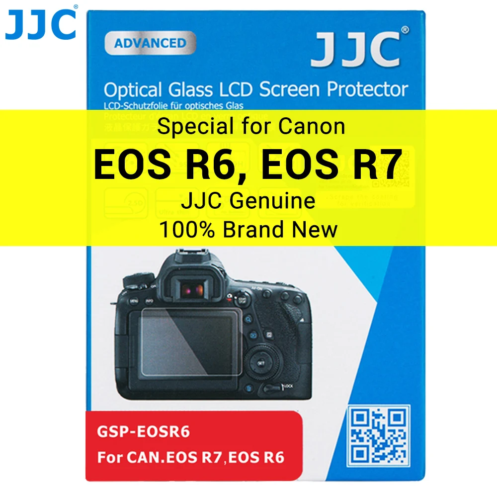 JJC EOS R7 R6 Anti-scratch Screen Protector 0.01\