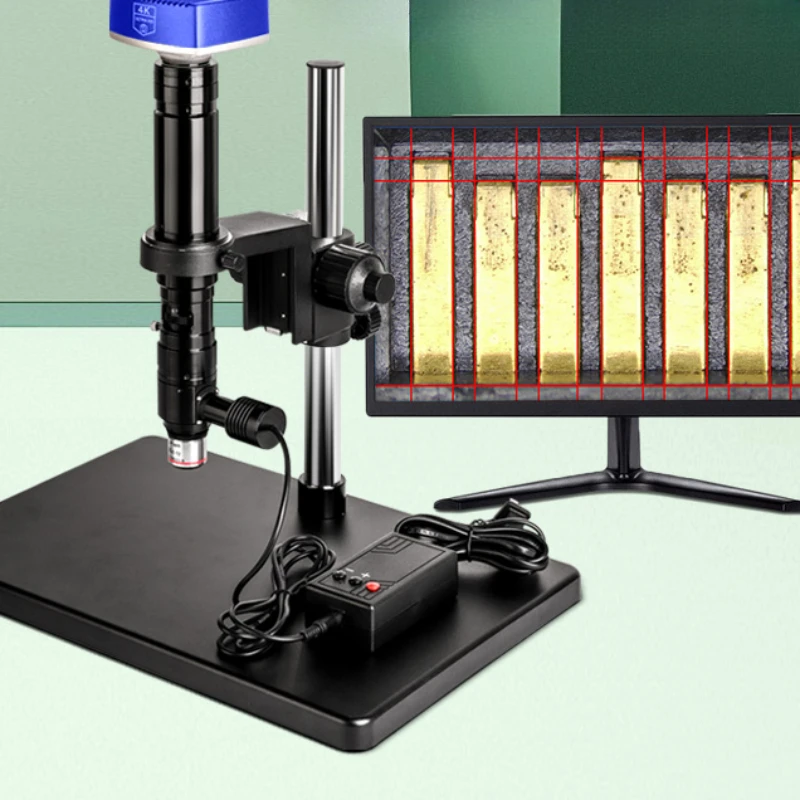 Industrial electron microscope CCD measurement tool detection digital coaxial light microscope can be equipped with 1000x