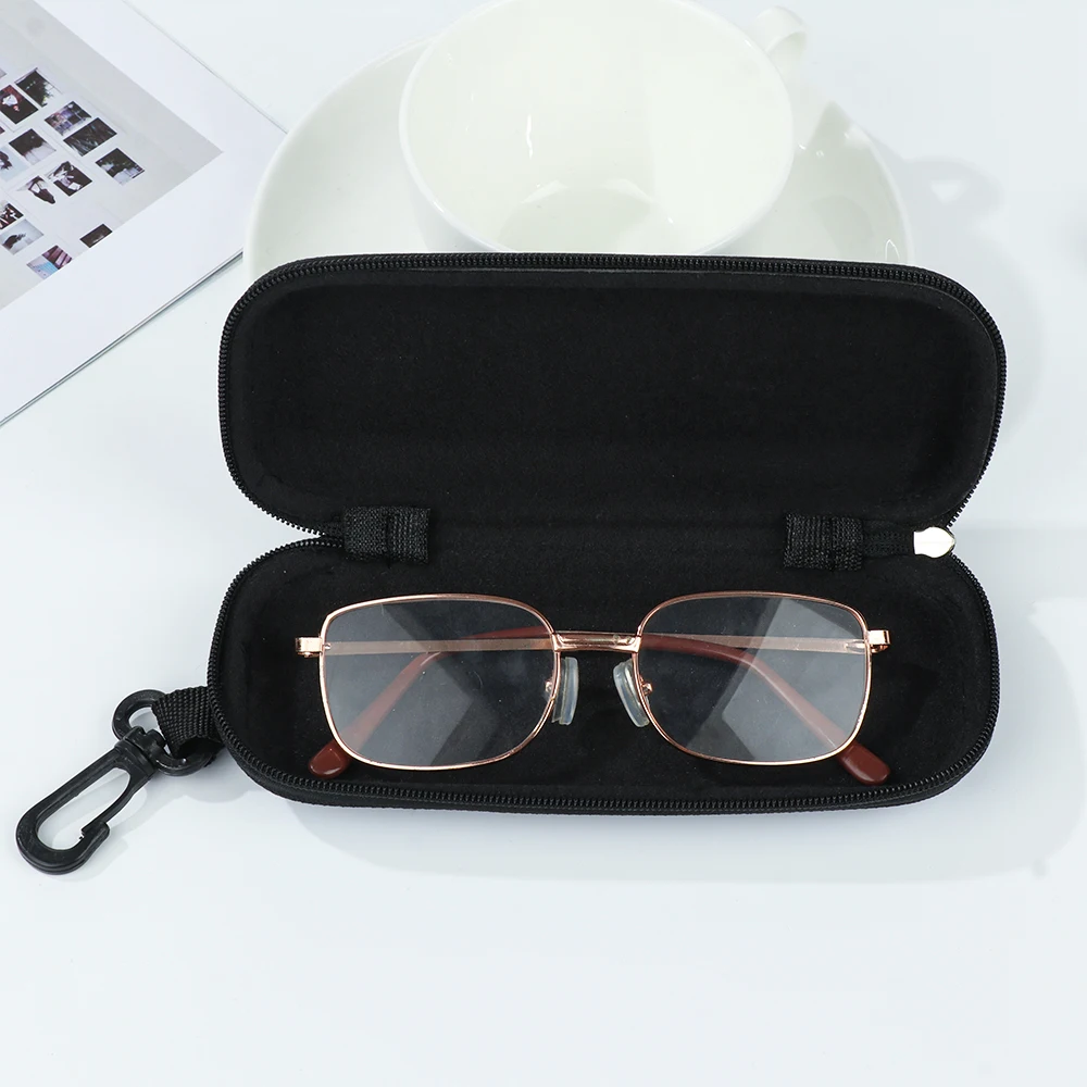 Portable Travel Office EVA Eyewear Cases Cover Sunglasses Hard Case Women Men Glasses Box With Lanyard Zipper Eyeglass Cases