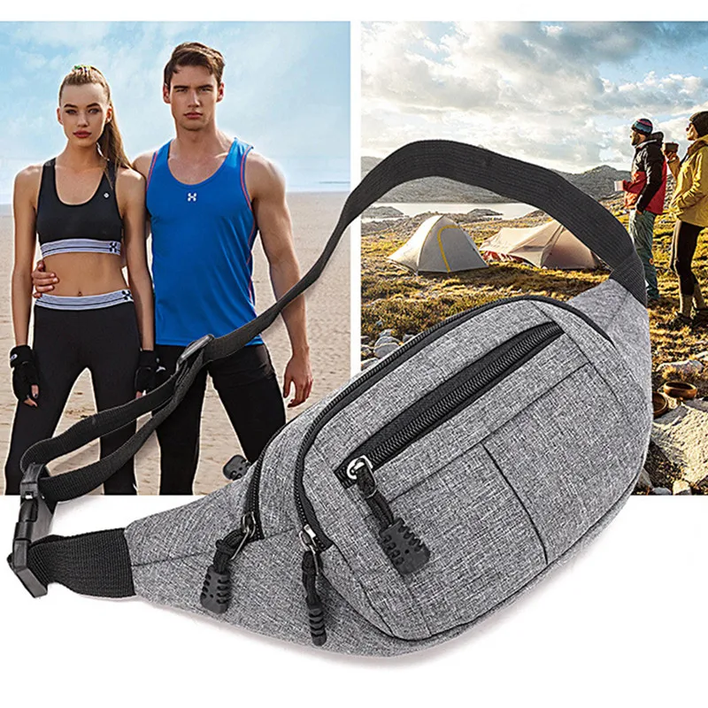 

Hip Belly Banana Bum Chest Belt For Men Women Waist Bag Male Female Fanny Pack Pouch Murse Purse Kidney Row Bumbag