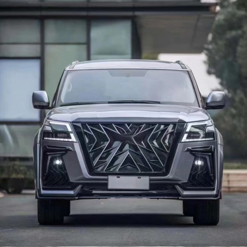 Suitable for Nissan Patrol 2020-2023 Y62 Old to New Black Hawk Surround Kit SH