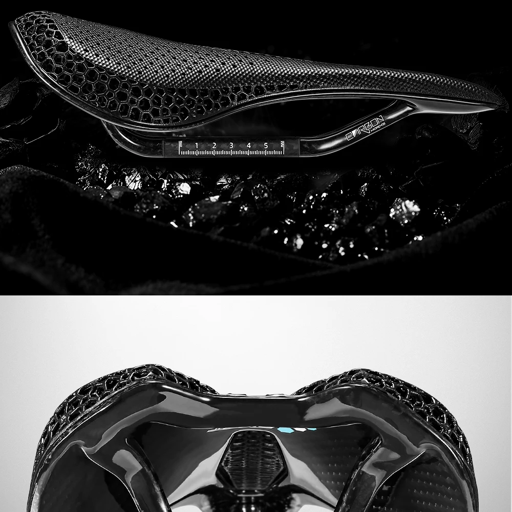 RYET Ultraleichter Carbon 3D-Gedruckter Fahrradsattel 190g/210g 7*9 Fahrrad-Sitzkissen für Rennrad MTB Mountain Gravel Radzubehör – Detail 31
