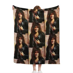 Bons Jovis Rock Band On Tour 2023 Summer Blanket Thin Blanket Comforter Flannel Soft throw Blankets Warm Home and decoration