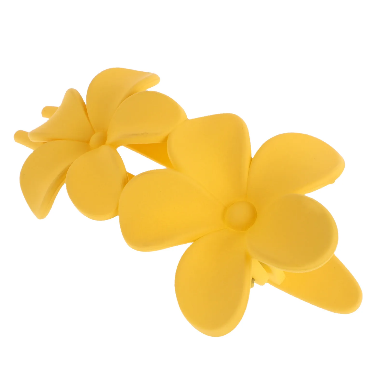 

Flower Hair Claw Clip Vintage Floral Design High Crown Effect Secure Grip for Thick Curly Straight Hair Summer Party Tropical