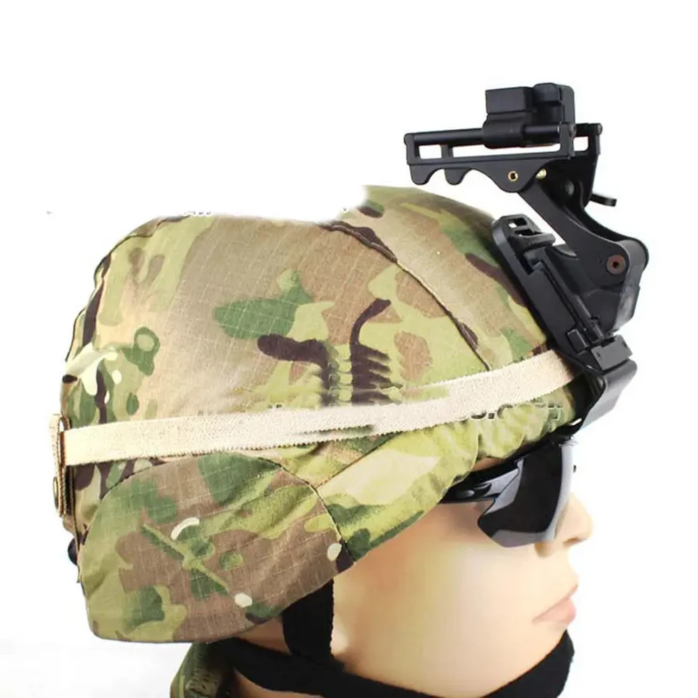 Tactical  New ACH MICH Helmet NVG PVS-7 14 NV Goggle Mount W Screw Alloy Helmet Accessory