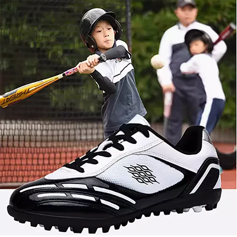 

2025 Boy Girl Baseball Shoes Outdoor Comfort Sports Shoes Anti slip Walking BOOTS Sneakers Boys Soccer Cleats Shoe