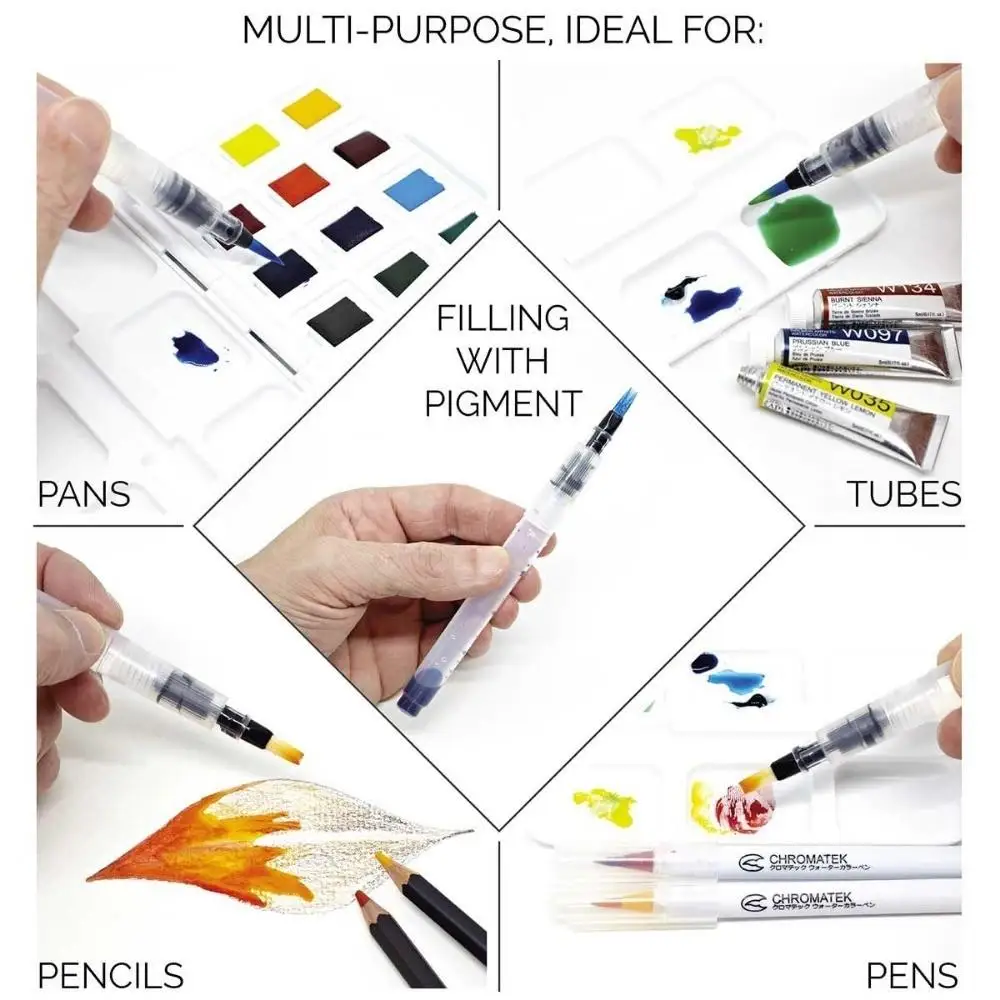 Watercolor Water Brush Set 3