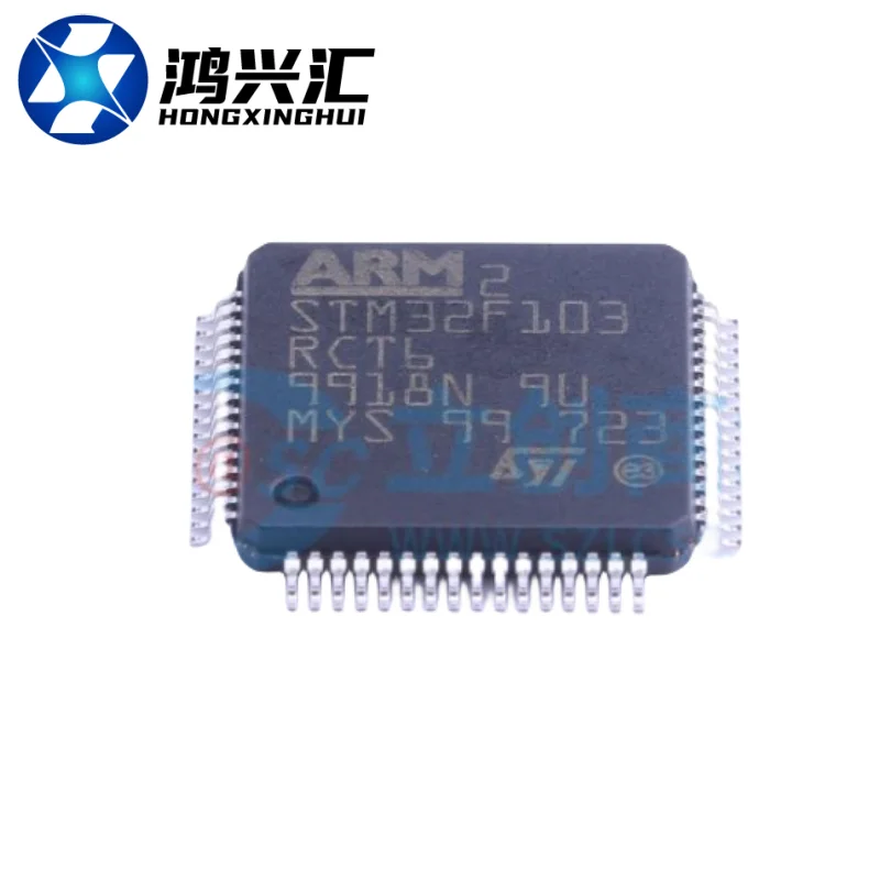 Microcontrollore a 32 bit con chip MCU STM32F103RCT6 nuovo/originale SMT LQFP64