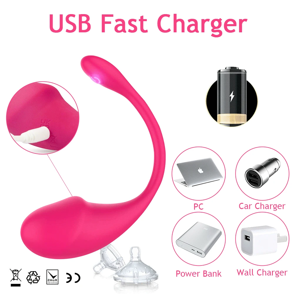 Wireless Bluetooth App Vibrator for Women Vagina G Spot Vibrating Egg Long Distance Control Panty Sex Toys for Adult Couple Game