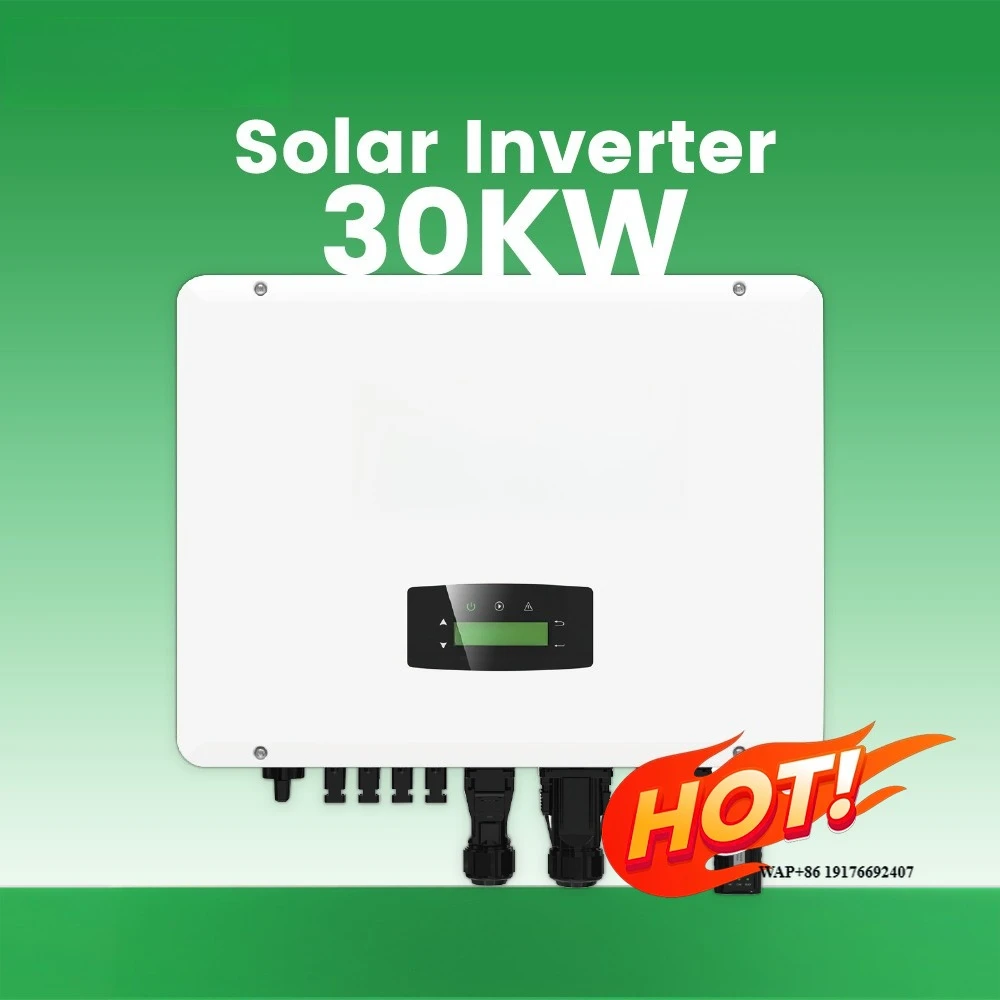30kw Hybrid Solar Inverter 3 Phase MPPT 30kva 30 kw 30kva Onduleur Solaire Convertisseur Hybride Converter Solaire