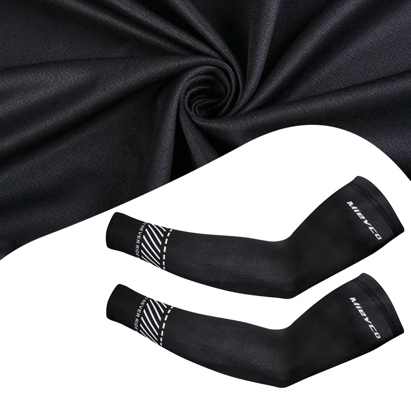 Cycling Arm Sleeves Men Women Breathable Quick Dry UV Protection Bicycle Cover Cuff Running Climbing Sports Sun Sleeves