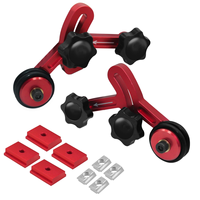 ABUF One-Way Feeding Woodworking Multifunctional Bearing Roller Presser Set Feather Board Flip Table Sawing Table DIY