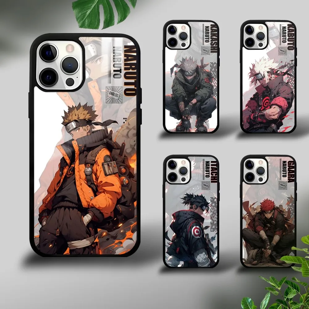 

Classic N-Nar-uto Anime Phone Case For iPhone 16 15 14 13 12 11 Pro Xs Max Mini Plus Celulares Hard Funda