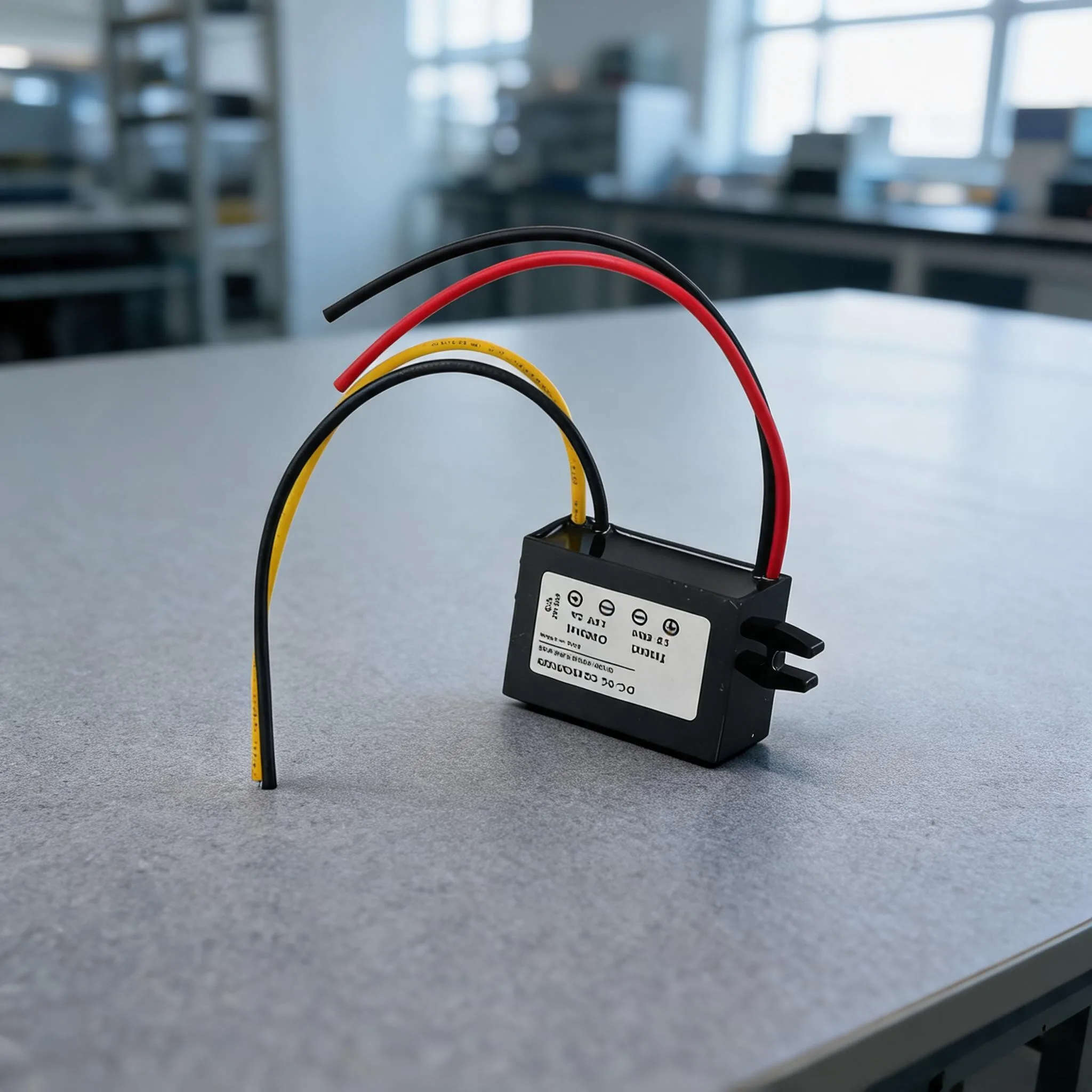 DC-DC Step Down Converter 15-80V To 12V 2A 24W Voltage Regulator IP68 Waterproof For Vehicle LED Marine