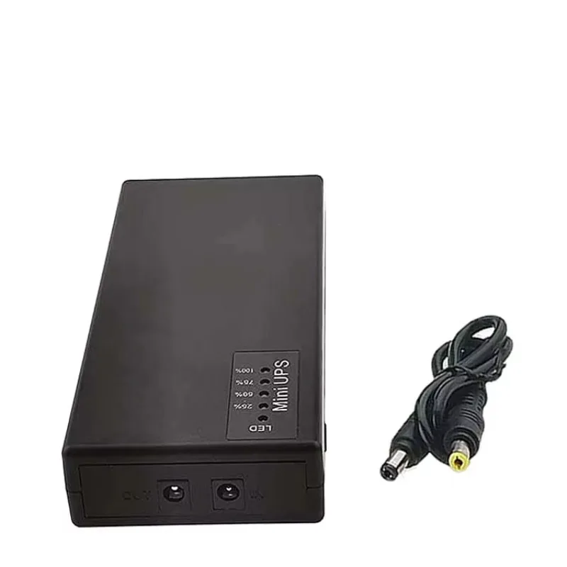 Gorąca sprzedaż 2025 CYHX Mini UPS Obwód Zasilacz Litowy Mini DC UPS Bateria 12V 9V 1A 2A Inwerter Mini UPS do Modemu Wifi