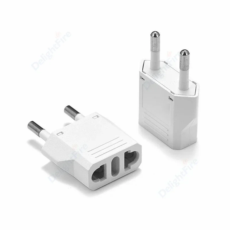 EU To US Plug Adapter American US To EU European Travel Adapter Korea KR Australia AU Plug Converter Power Sockets AC Outlets