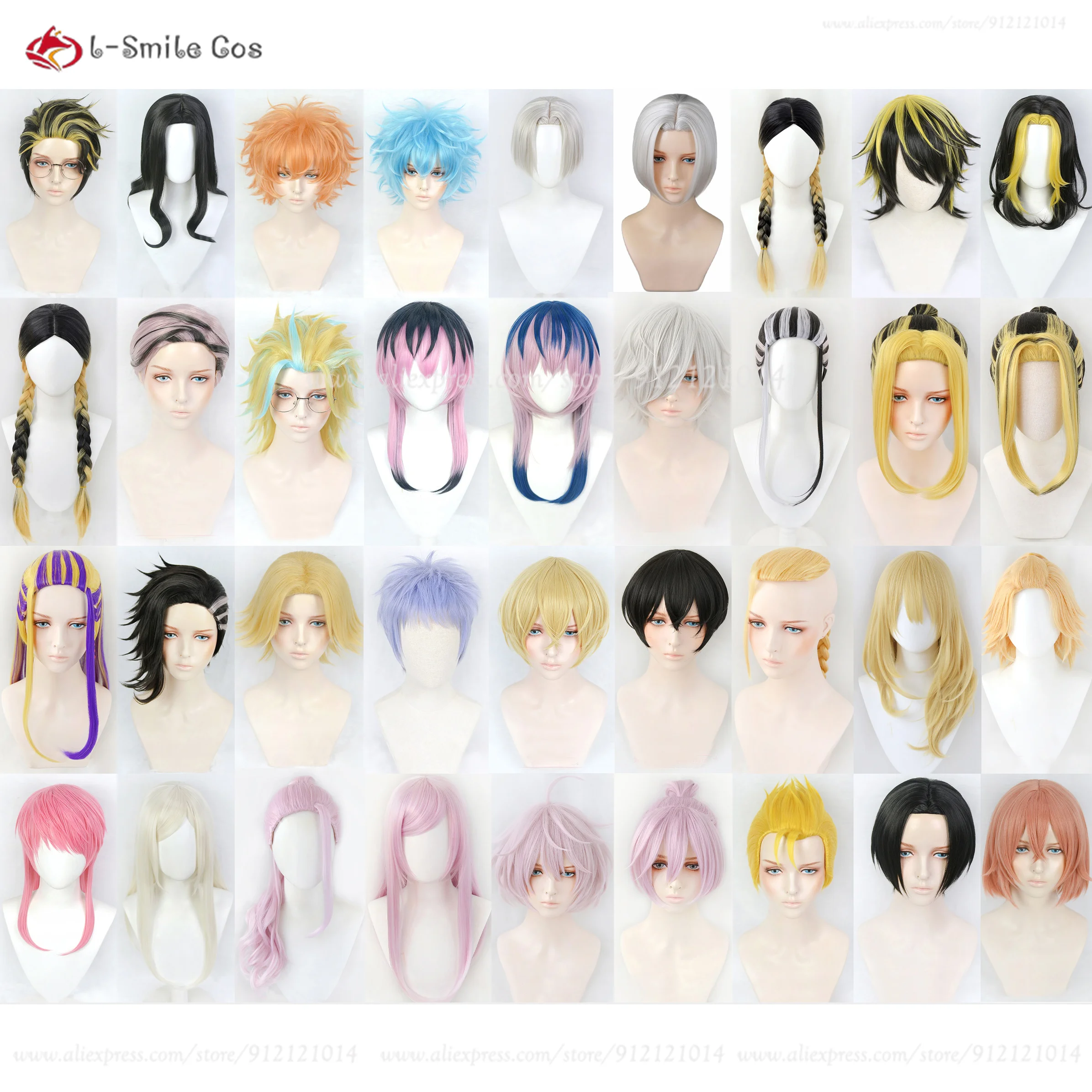 

Anime Manjiro Sano Matsuno Chifuyu Haitani Rindo Kuichi Hajime Sanzu Haruchiyo Haitani Ran Senju Kawaragi Cosplay Wig Party Wigs