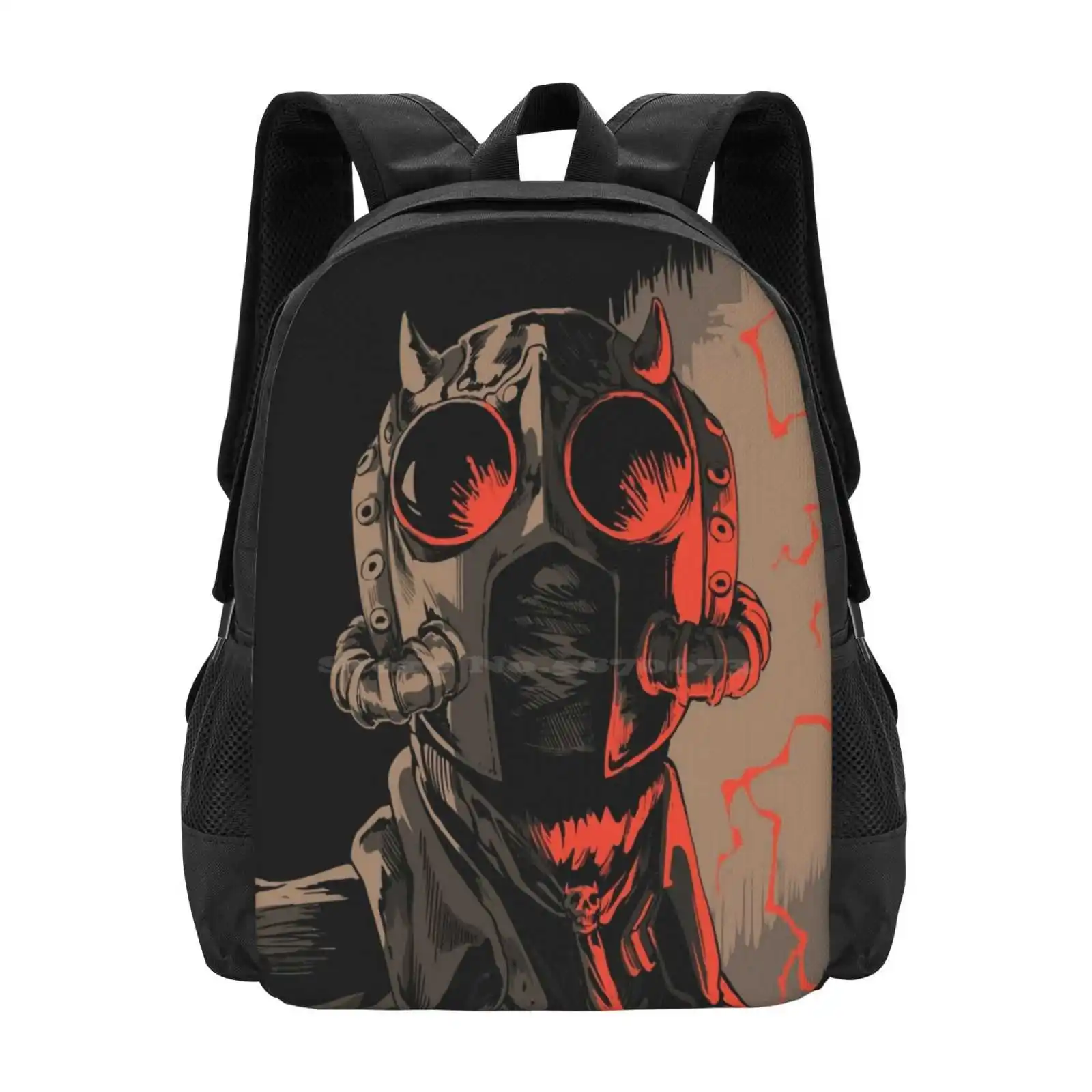 Era V bolso de diseño de patrón Ghoul sin nombre, mochila para estudiantes, fantasma Bc, sin nombre, Ghoul The Band Ghost