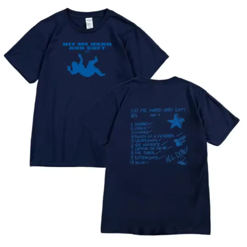 الصيف الرجال والنساء تي شيرت بيلي ضرب لي الصلب والناعم تي شيرت مطبوع س الرقبة القطن الأوروبي حجم عادية قصيرة الأكمام