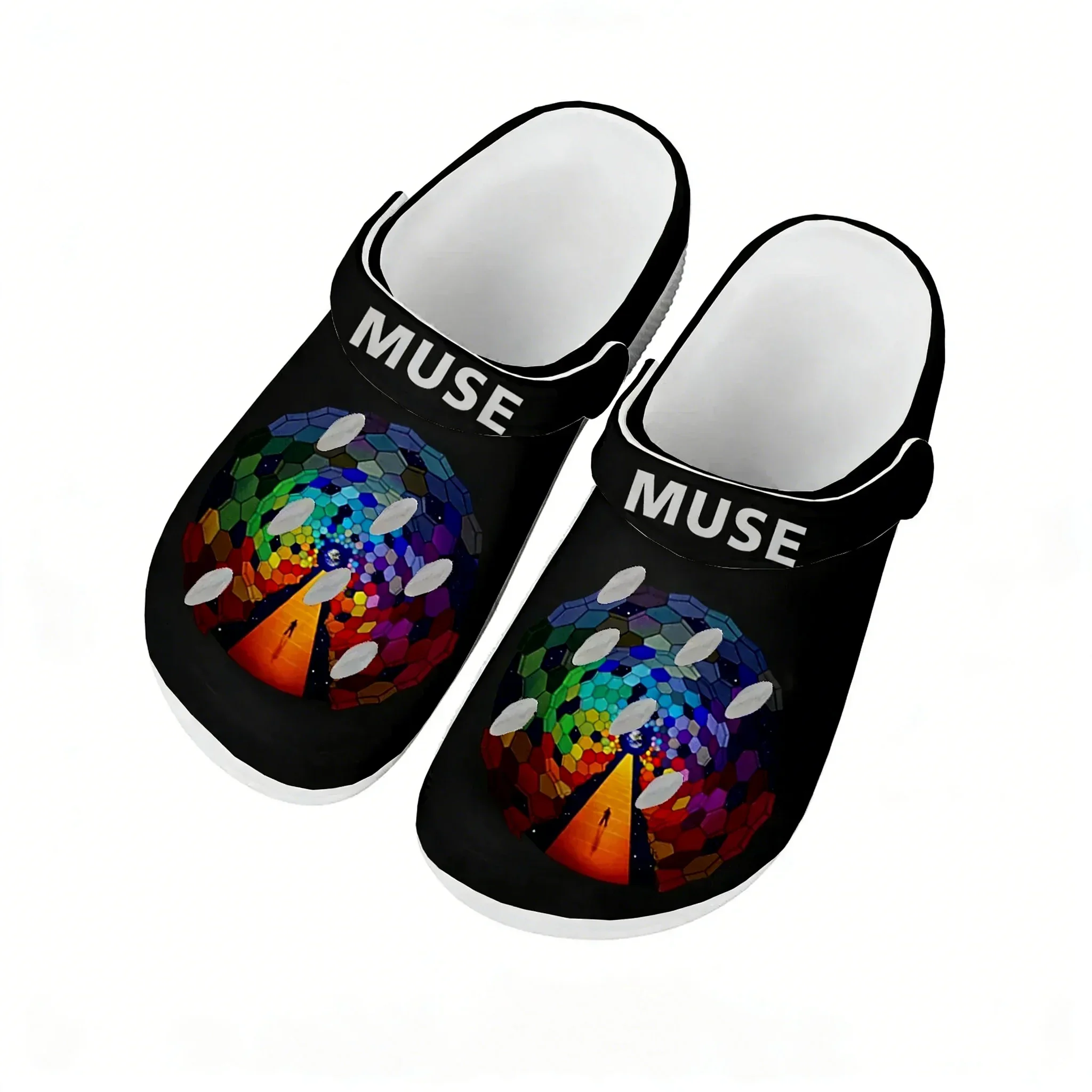 

Muse Band Water Shoes Mens Womens Comfortable Fashion Home Garden Clogs Customizd Sandals Beach Breathable Hole Slippers