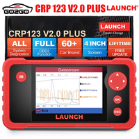 LAUNCH CRP123 V2.0 Plus Elite All System Scan Tool with 3 Rest Oil Service/SAS Reset,OBD2 Scanner Diagnostic Tool for All Cars