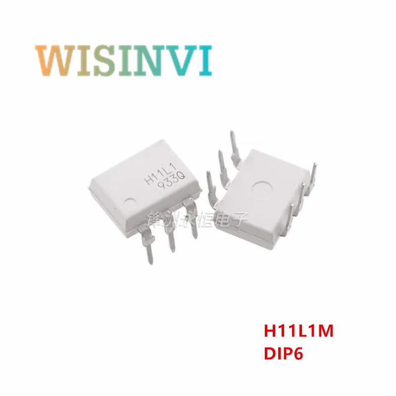 

10PCS H11L1 H11L1SR2M H11L2 H11L2SR2M H11L3 H11L3SR2M SOP6 ＆ H11L1M H11L2M H11L3M DIP6 OptoCoupler