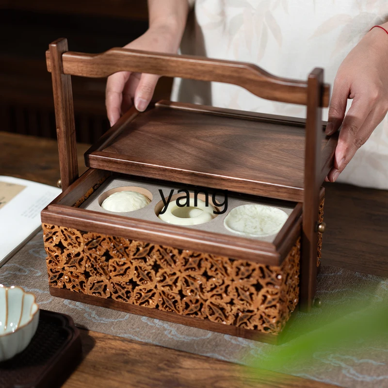 CX  study four treasures set calligraphy paperweight pen wash ink dish pen ink paper inkstone full set gift box