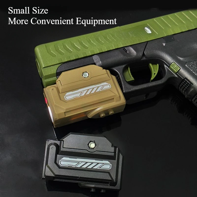 시력 전술 부품 어린이 장난감 총 액세서리 손전등 범위 마운트 20mm 레일