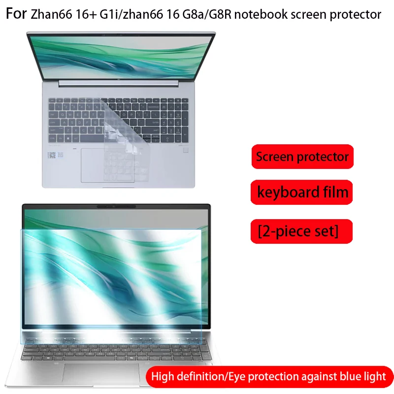 

Защитная пленка для экрана HP Zhan66 16 G8a/G8R 2025, пленка для клавиатуры компьютера, 16-дюймовая защитная пленка для ноутбука Zhan66 16+ G1i, пленка для защиты конфиденциальности