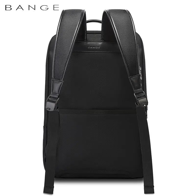 BANGE Business Backpack Men Fashion 15.6 in Laptop Backpack Work Man Bag Unisex Black Male Backpack Mochila Waterproof