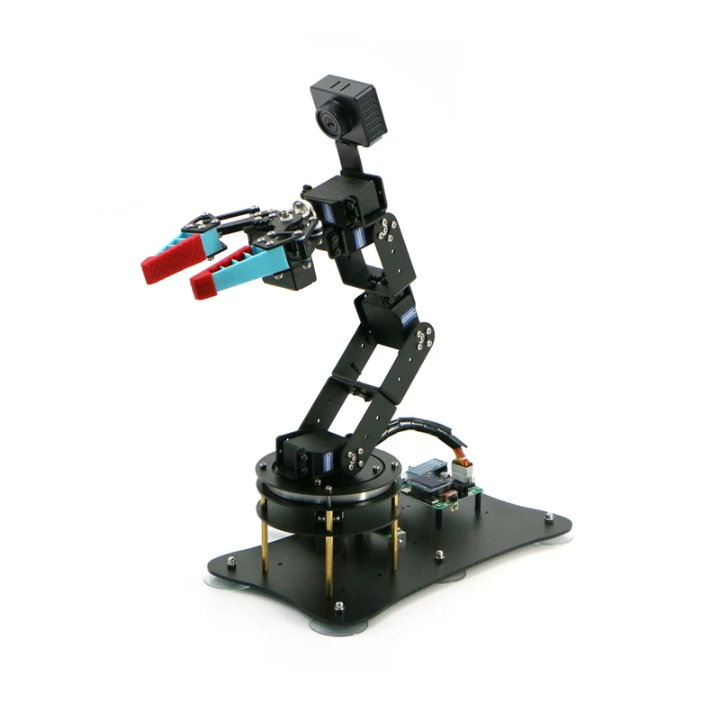 WHEELTEC A150 ROS visual robotic arm, inverse kinematics analysis, AI visual recognition