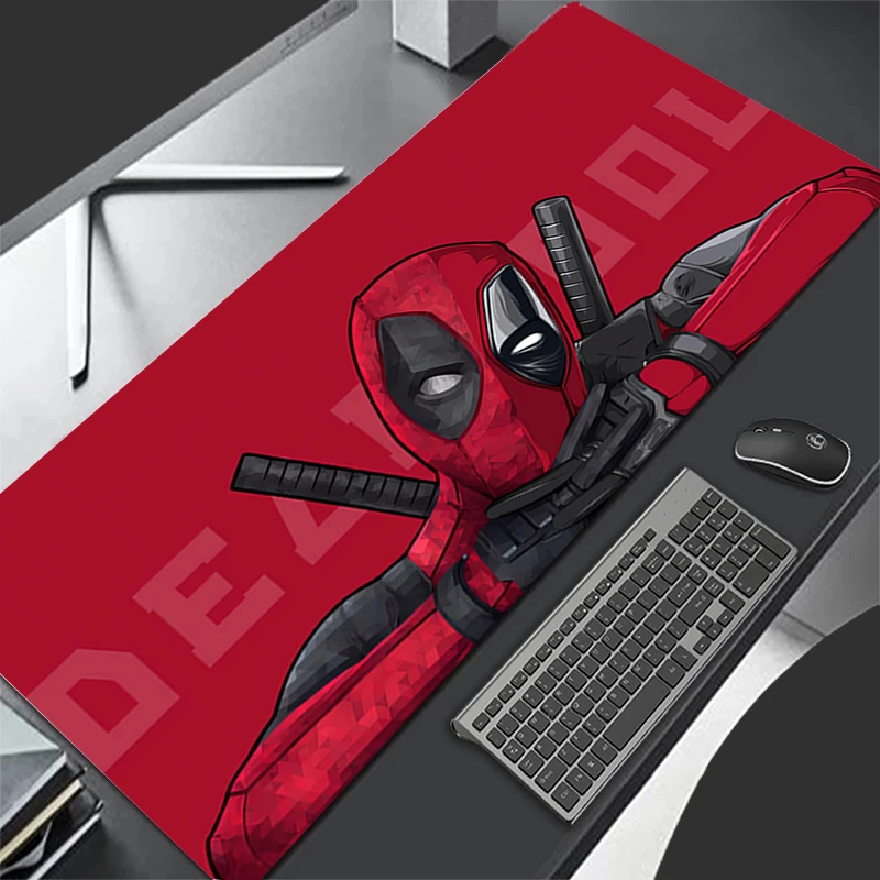 

Mousepads D-Deadpool Large Mouse Mat Pc MousePads Office Laptop Carpet Soft Anti-slip Desktop Mouse Pad Japanese Anime Mouse Mat