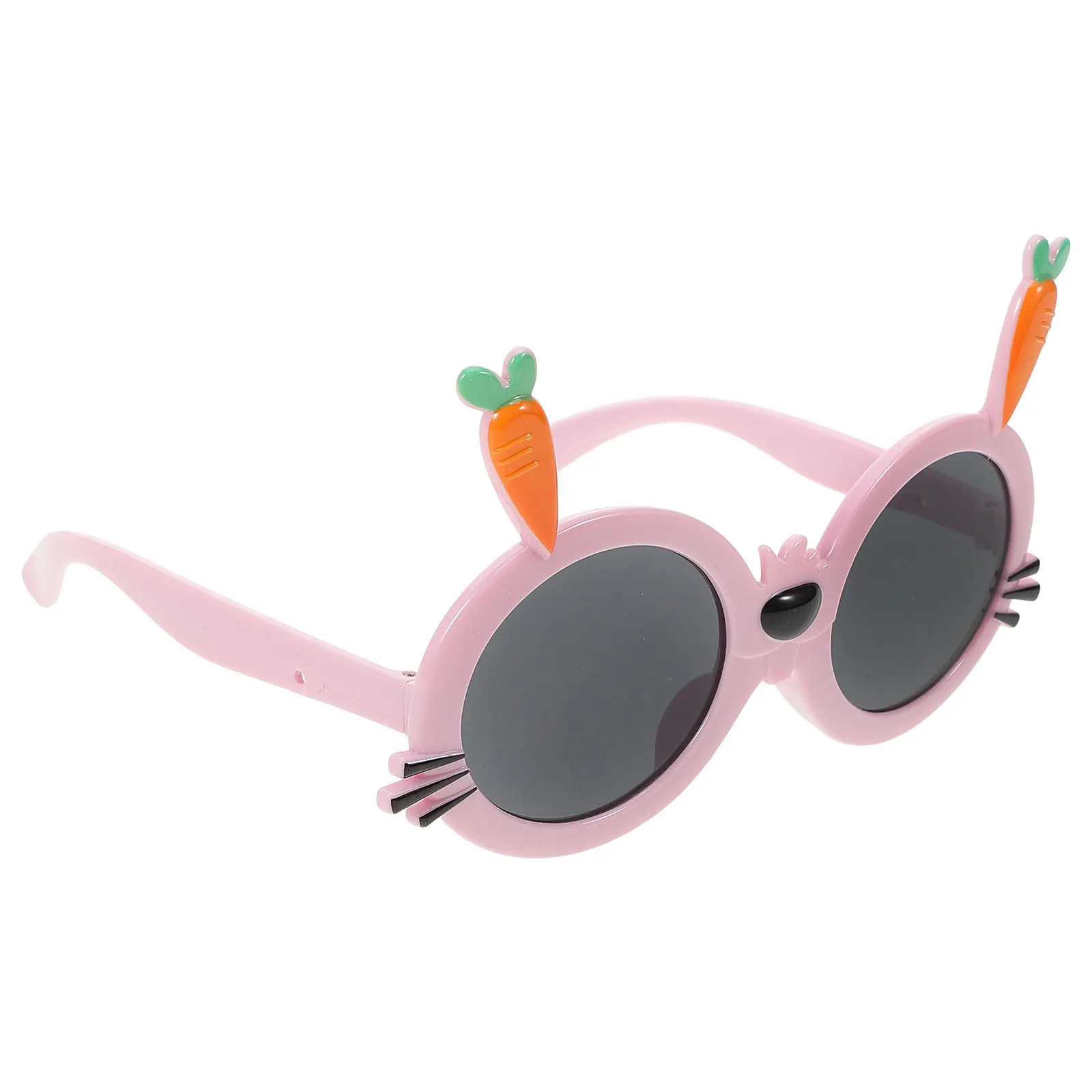 1Pair Sunglasses Cartoon Bunny Design Lightweight Uv Protection Party Glasses Funny Eyeglasses Props for