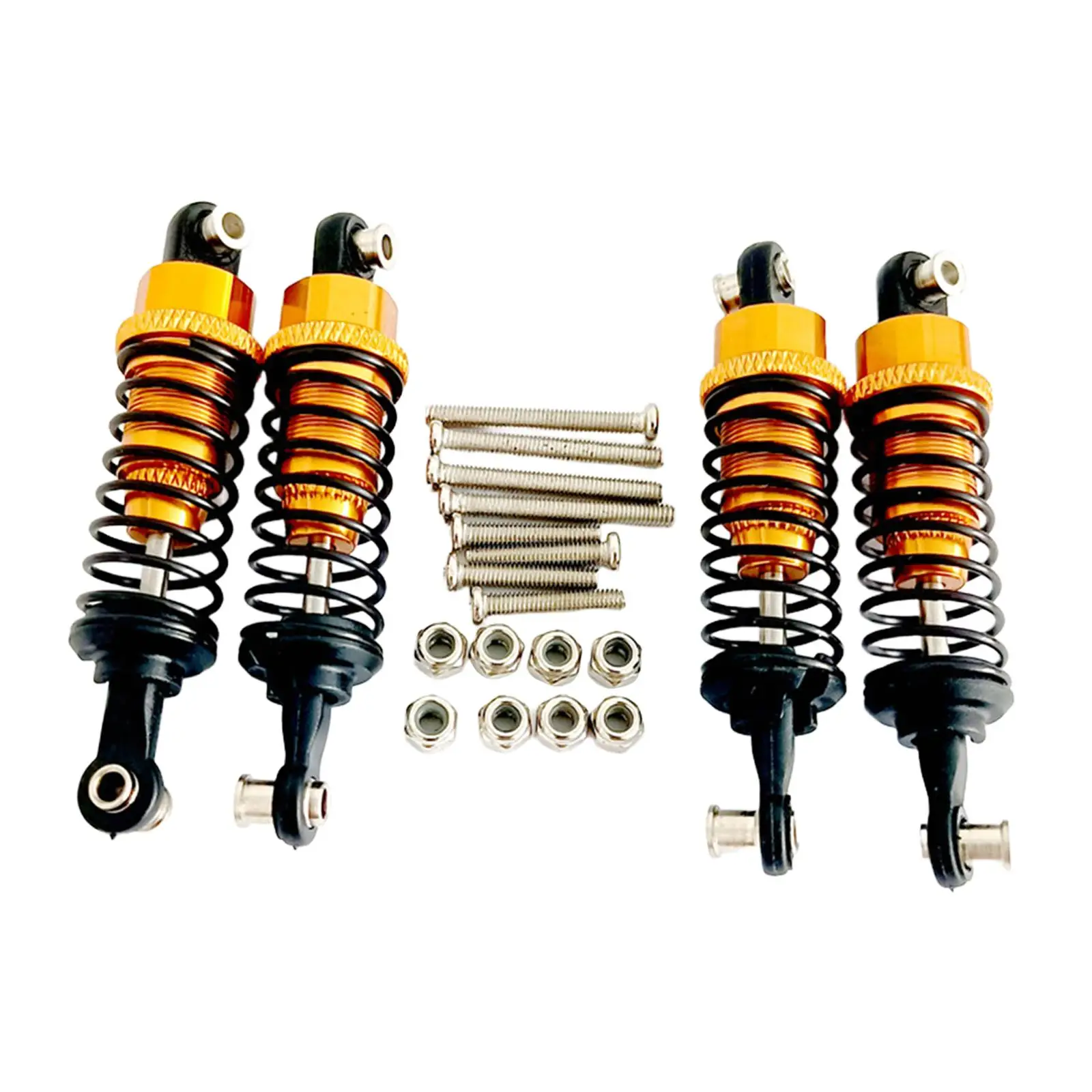 4 pièces amortisseurs pièces de rechange pour télécommande voiture amortisseurs de remplacement ensemble 1/12 1/16 échelle pour MN82 MN99S MN78 B24 C14