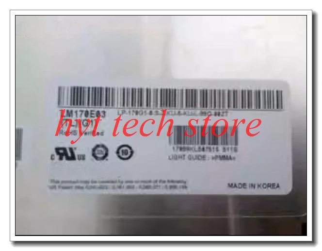

LM170E03-TLJ1 17.0 INCH LCD Panel, 100% tested before shipment