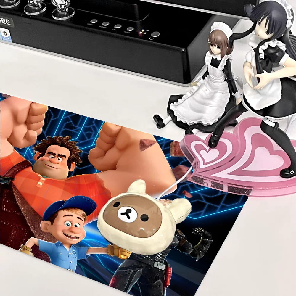MINISO Disney R-Ralph Breaks The Internet Mousepad Large Keyboard Desk Mat Gaming Mouse Pad LockEdge Non-slip Mat