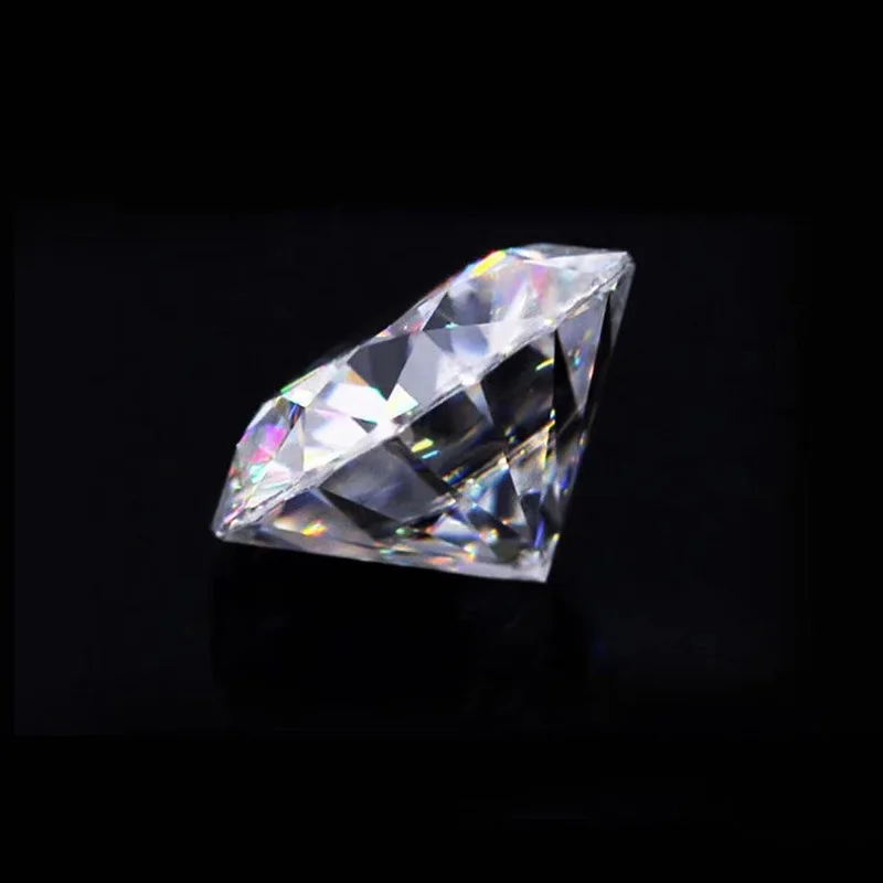 Premium-Moissanit-Steine, Farbe D, 0,5 ct-2,0 ct, im Labor gezüchteter Diamant, DIY-Schmuckherstellung, Materialien für Ringe und Ohrringe, mit Bericht – Detail 7