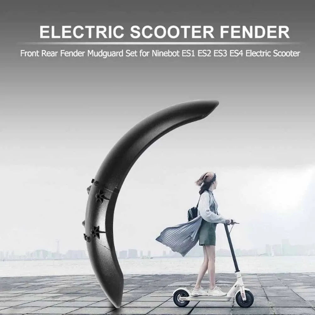 Innovative Electric Scooter Mudguard Part for For Ninebot ES1 E ES3 ES4 Scooter Lightweight and Stylish Protection