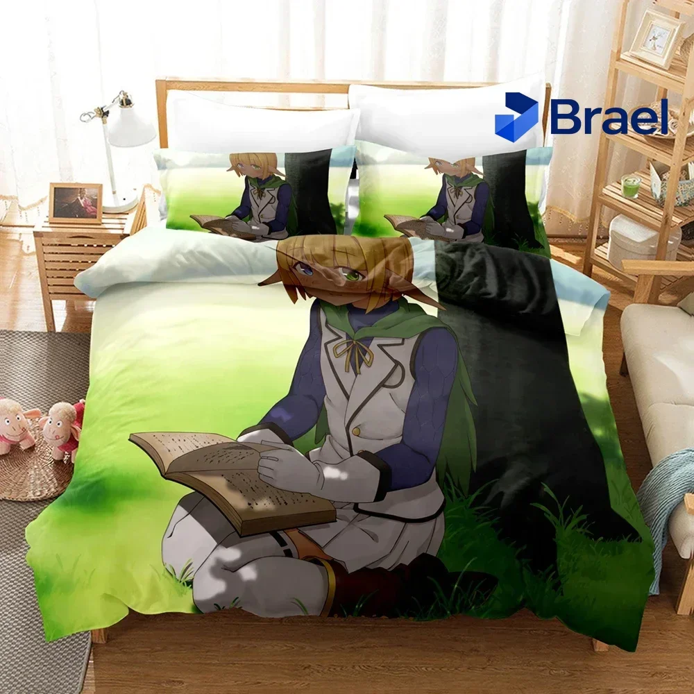 Exquisite Fashion OVERLORD Anime Bedding Set,Duvet Cover Comforter Bed Set Quilt Cover Pillowcase,King Queen Twin Size Boys Girl