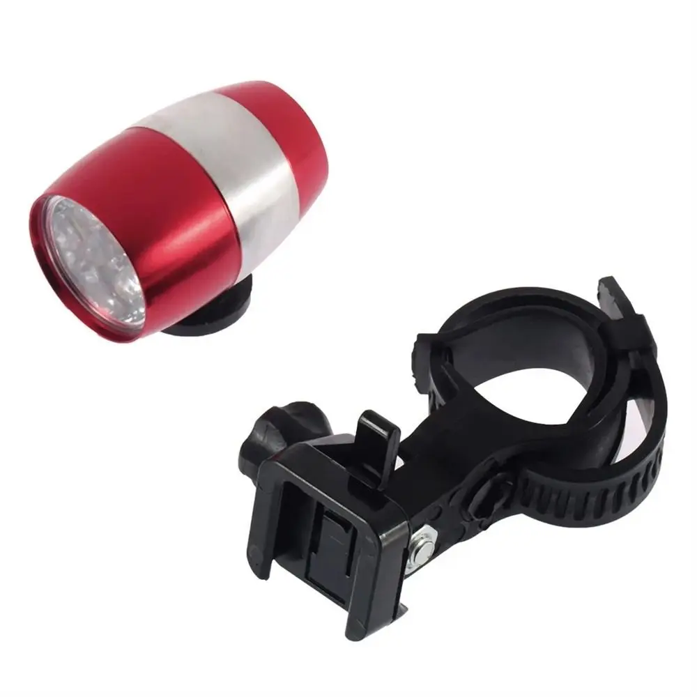 LED Night Lamp Front Fork Flashlight Aluminum alloy Mountain Bike Light Bicycle Light Bike Handlebar Lantern Bicycle Head Light