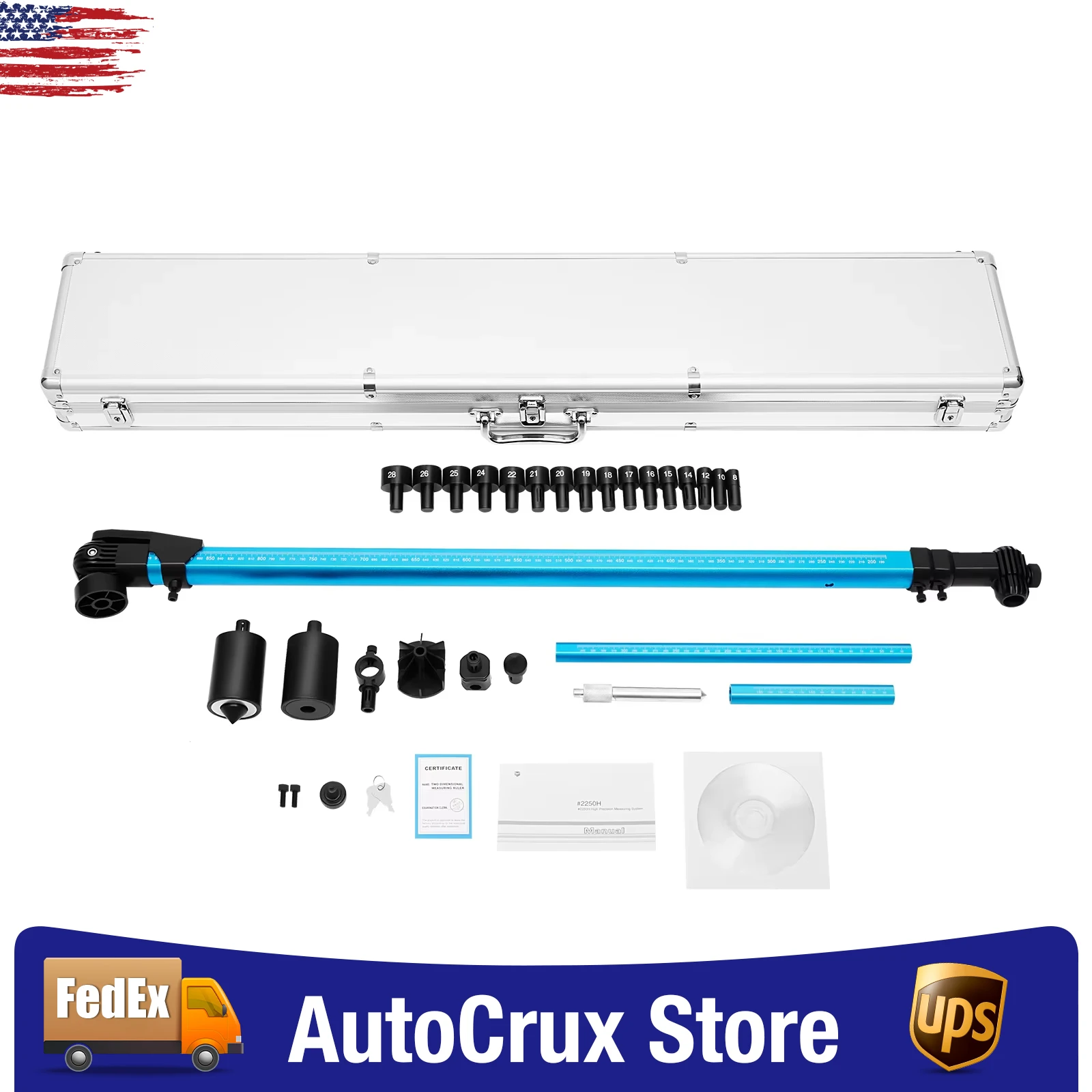 أداة إصلاح جسم السيارة المناسبة، آلة قياس إطار متجر جسم السيارة، نظام قياس ثنائي الأبعاد #1