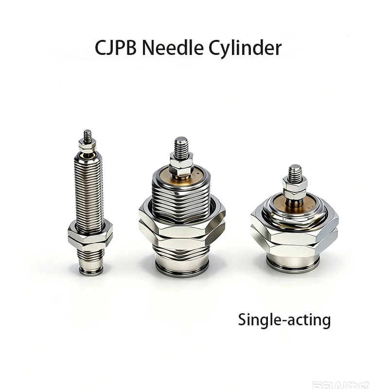 Industrial CJPB Needle Type Cylinder Single Action Precision Miniature Single Action Small Air Cylinder 6 × 10 × 15-5 * 10 × 15