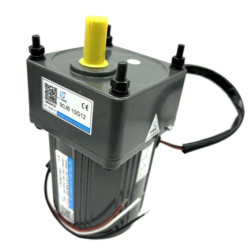 HLTNC 40W 90X90MM Micro AC Gear Motor 110V 220V 380V Electric Motor Reduction Gearbox Speed Control for Pump